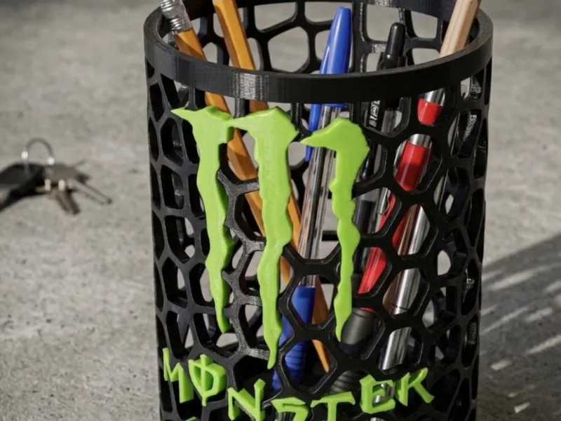 MONSTER PENHOLDER MULTICOLOUR