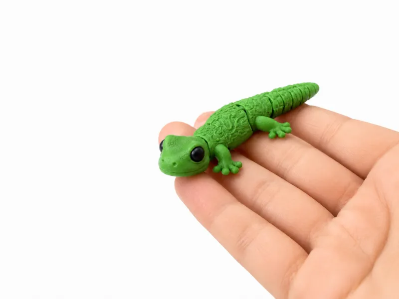 Schattige Flexibele Gekko Antistress Speelgoed