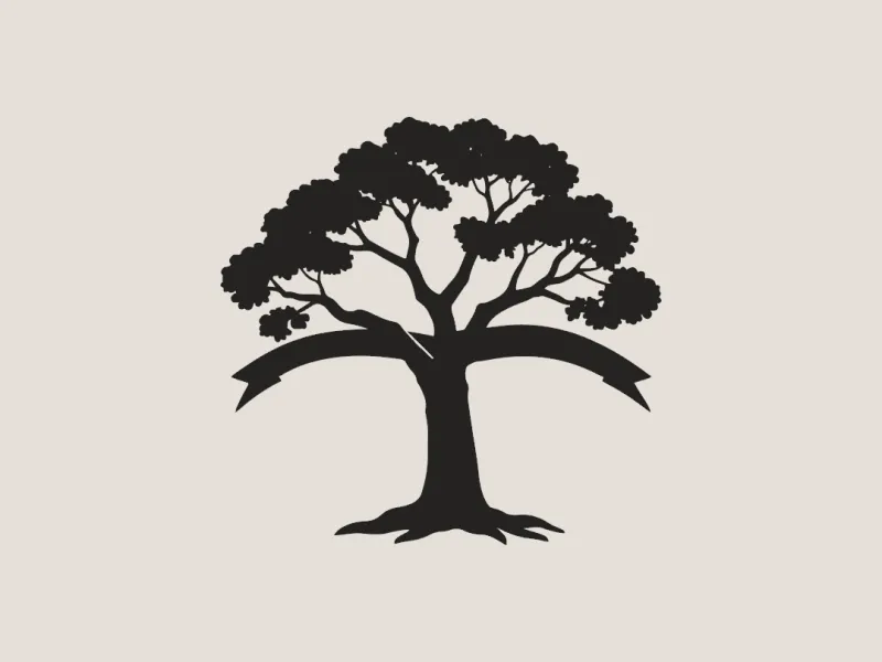 Victory Oak Tree 3D Print Wall Art