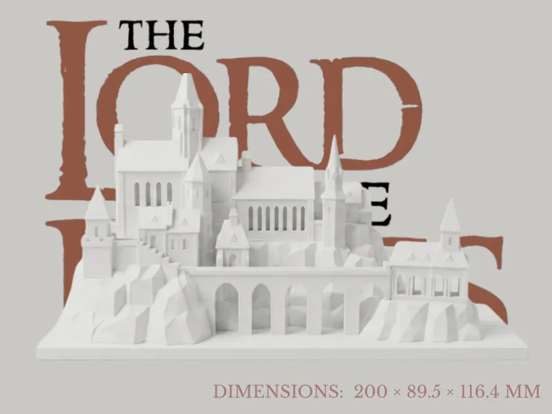 Rivendell - โมเดล 3D ลอร์ดออฟเดอะริงส์