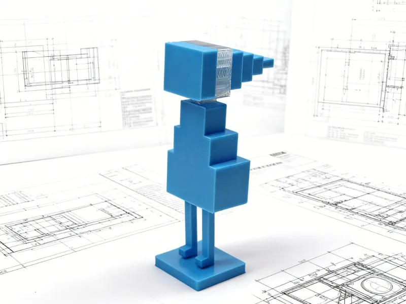 Ornement de style Monument Valley en pixel art