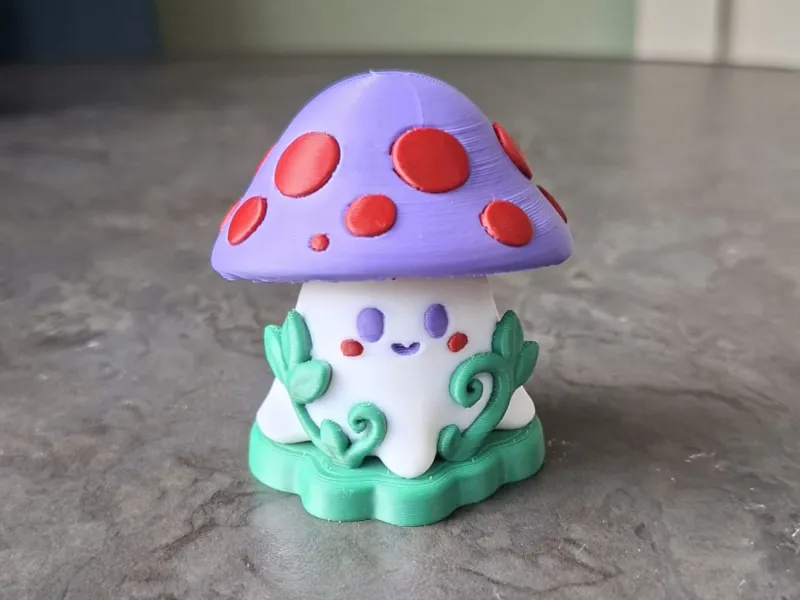 Niedlicher Kawaii-Pilzgeist
