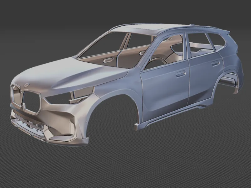2022 BMW iX1 Body STL