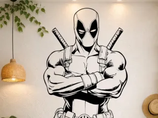 Silueta deadpool