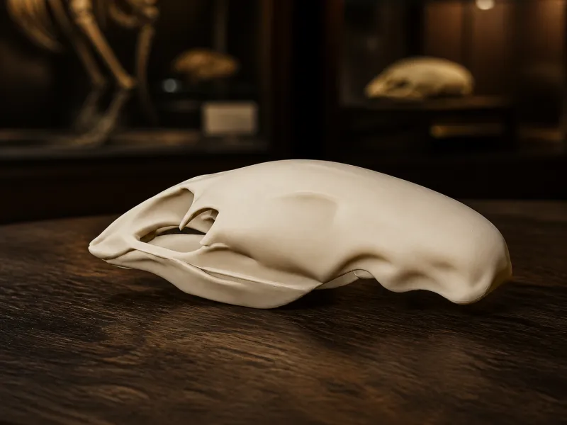 Crested Moa Skull