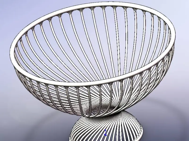 扭转果篮 Twisted fruit basket