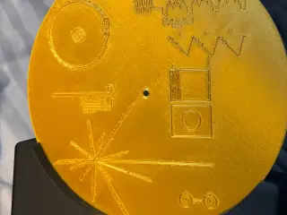 Voyager Spacecraft Golden Record Disc