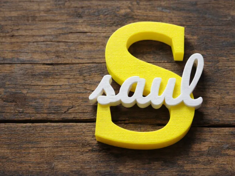 Wall Art Name Saul