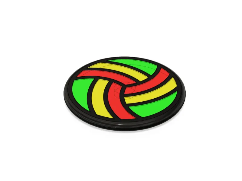 Imán de voleibol
