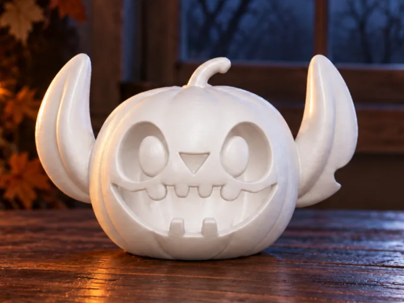 Stitch pumpkin