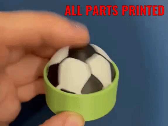 Football Clicker (ALL PARTS PRINTED)