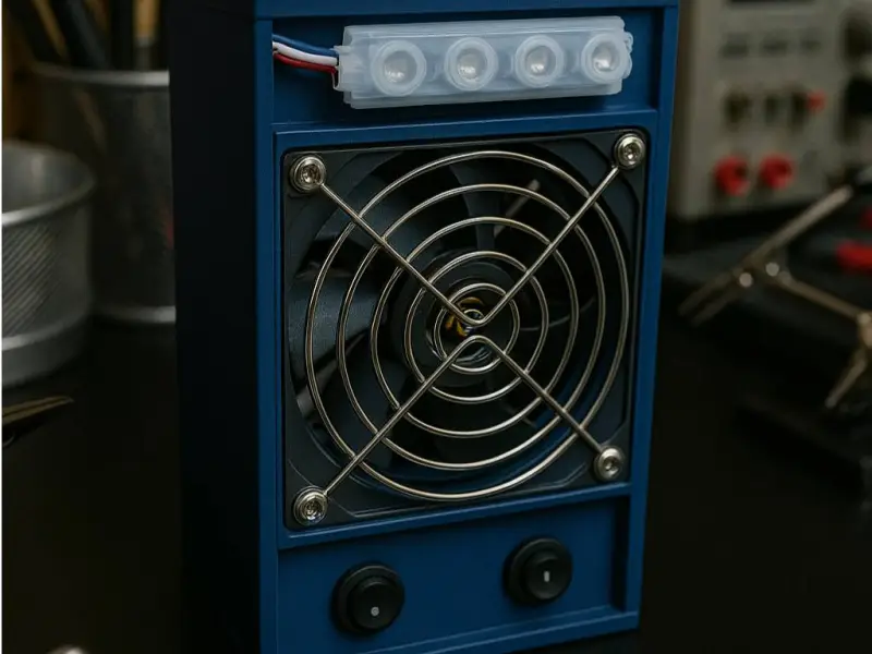 Extrator de Fumaça de Solda V2