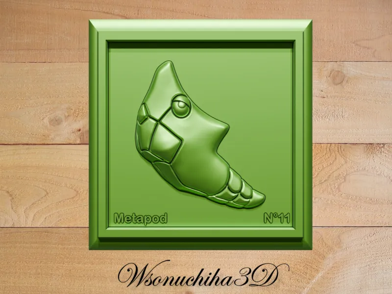 Metapod - Relief - Pokemon