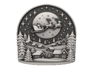 Christmas wall decoration