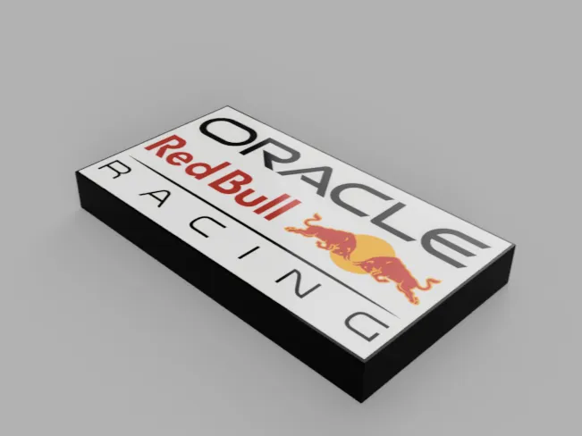 LIGHTBOX ORACLE REDBULL RACING F1