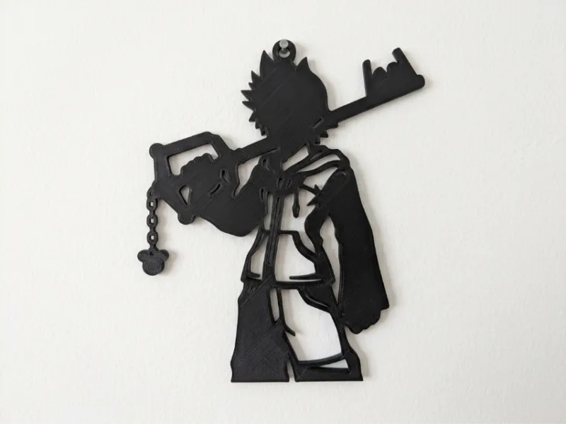 Kingdom Hearts Sora Keyblade - Arte da parete - Arredamento per la casa