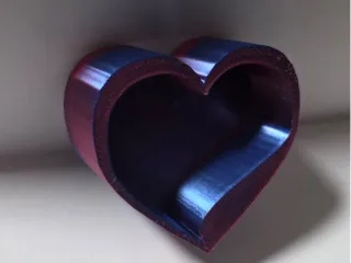 A small heart for a proposal ring
