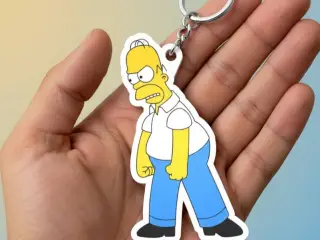 llavero "homero enojado"