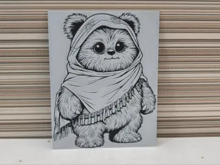 Hueforge Ewok Star wars