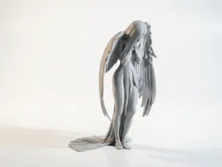 Sleeping Angel Figurine Fantasy 3D Printable