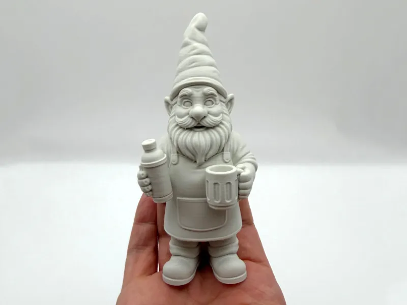 Bartender Garden Gnome
