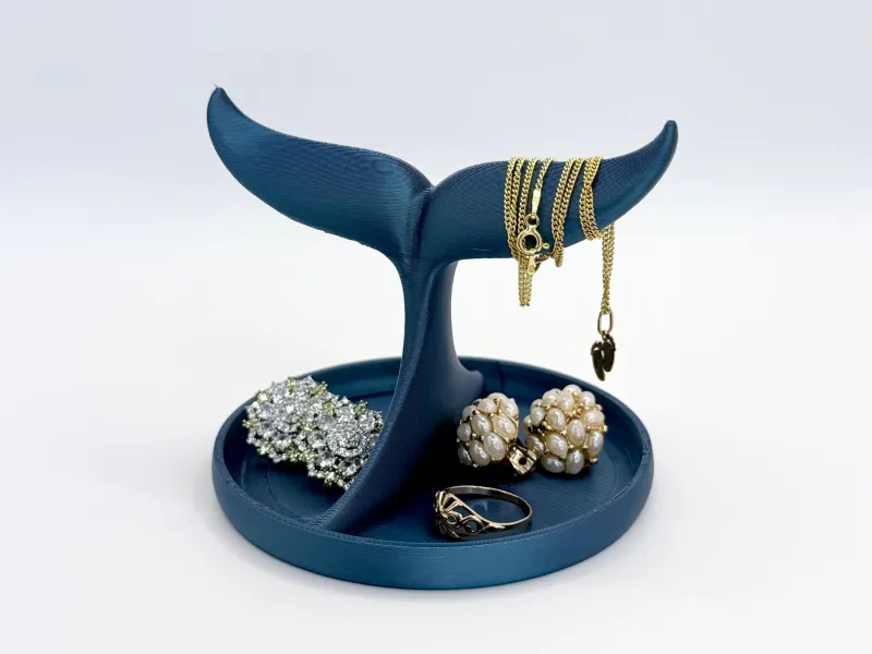 Whale Tail Jewelry Organizer
