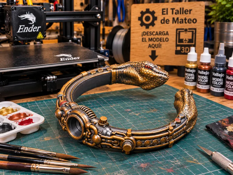 Pulseira Steampunk Mecânica – O Ateliê de Mateo