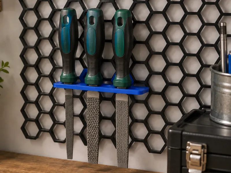 HSW Rasp- en Vijlhouder voor Honeycomb Storage Wall Multiboard