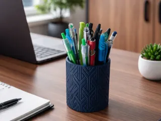 Round pen holder