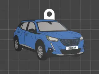 Peugeot 2008 Keychain