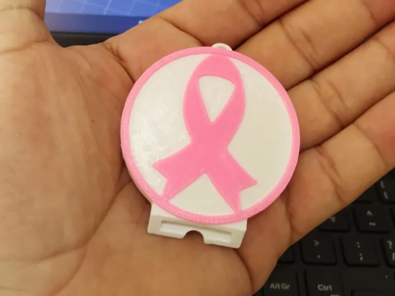 Chaveiro Abridor de Latinha Outubro Rosa