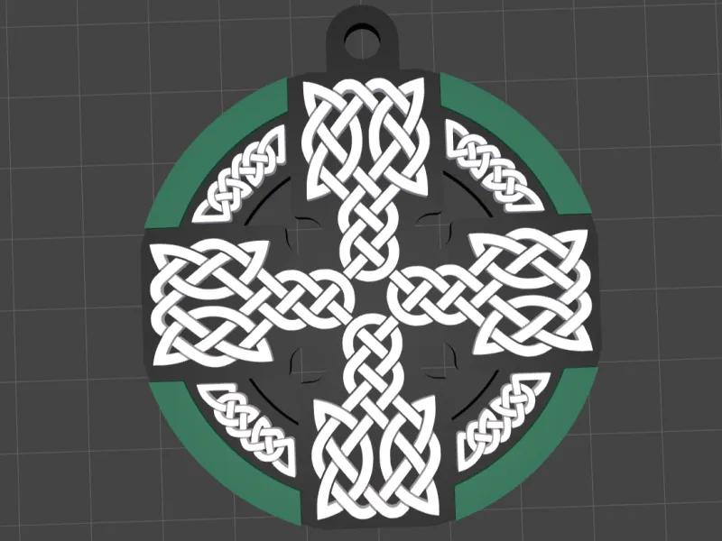 Celtic keychain 3