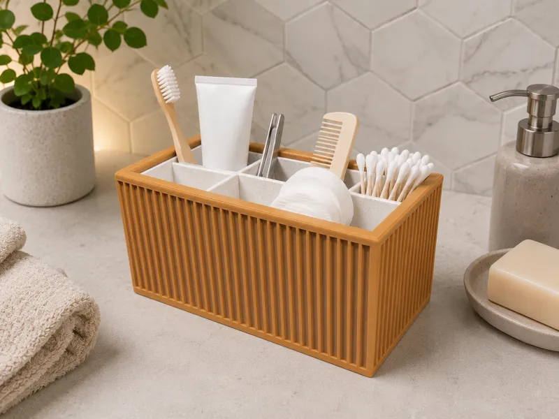 Organizer da bagno – Scatola portaoggetti