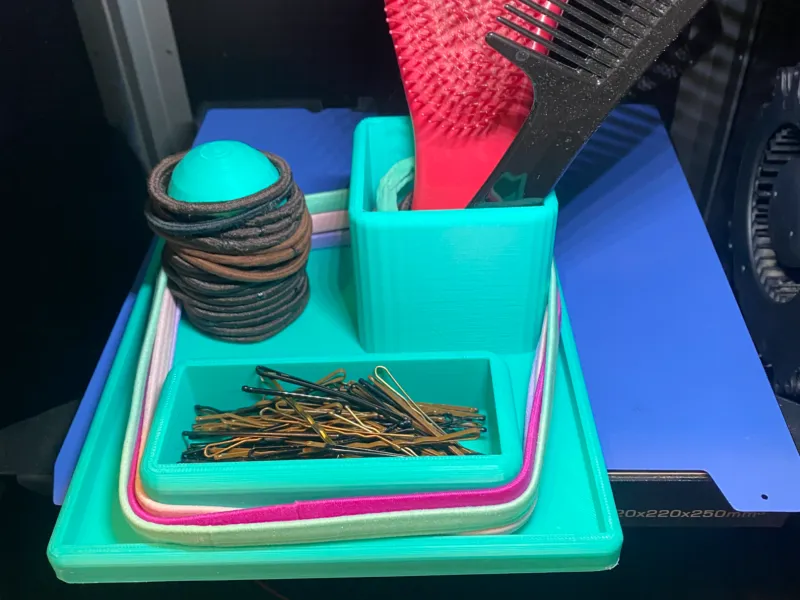 Hair supply organizer