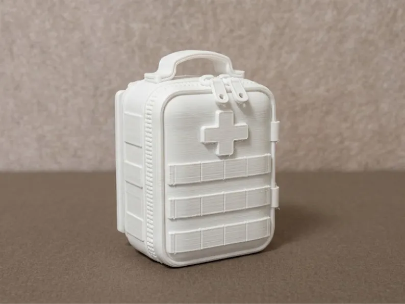 Bolsa Tática de Primeiros Socorros com Faixas MOLLE