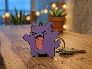 Chibi Gengar keychain