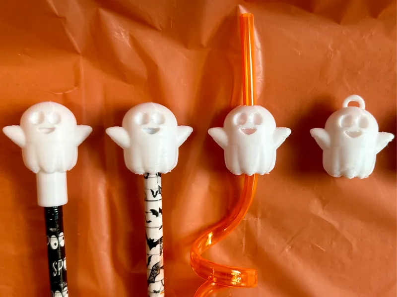 Decoracion de fantasma para pluma o lapiz