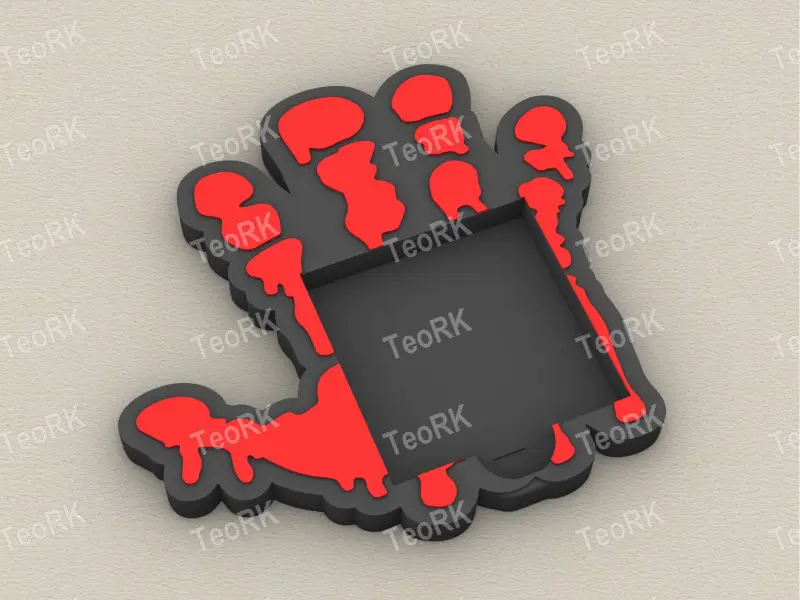 Post-It, Sticky Note Holder bloody handprint