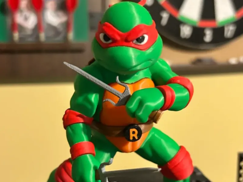 Ninja Turtle Warrior Figure - NO AMS