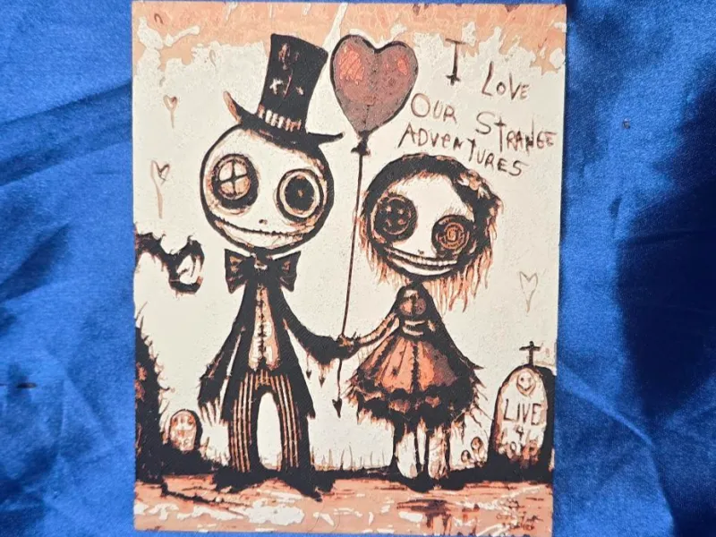 Hueforge Pareja creepy