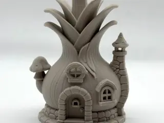 Leek Fairy House