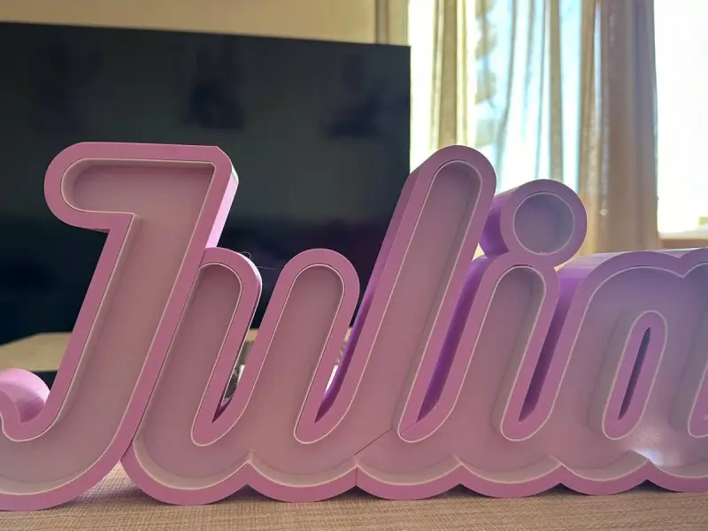 LED-Schild Julia