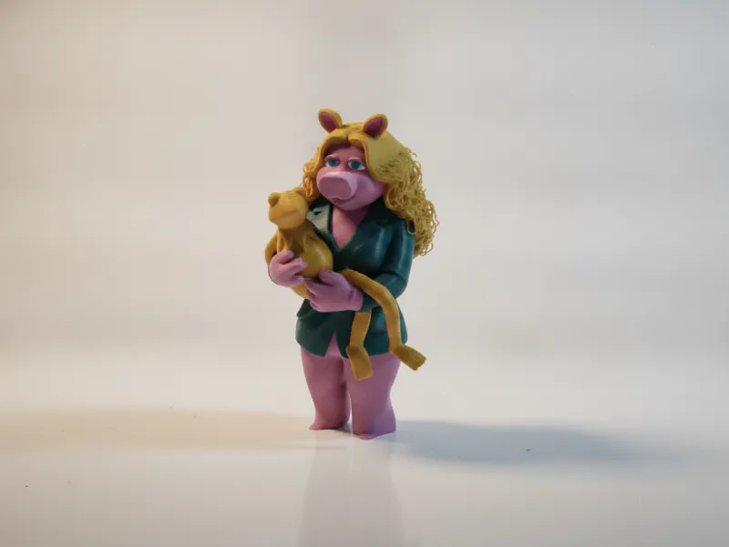 Kermit and Miss Piggy