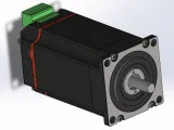 Accurately modelled Nema 23 stepper with driver on the rear-0