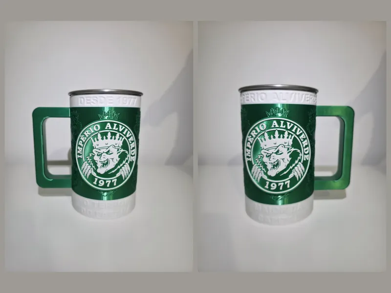 Império Alviverde - Porta Copo Stanley com Alça