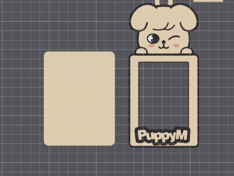 PUPPYM Photocard Holder - Standard + LOMO SKZOO
