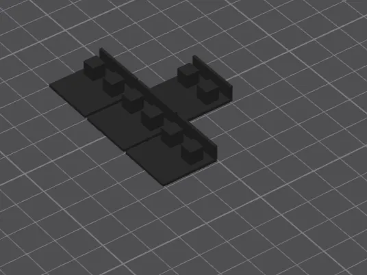 Verbinderclip Modulträger