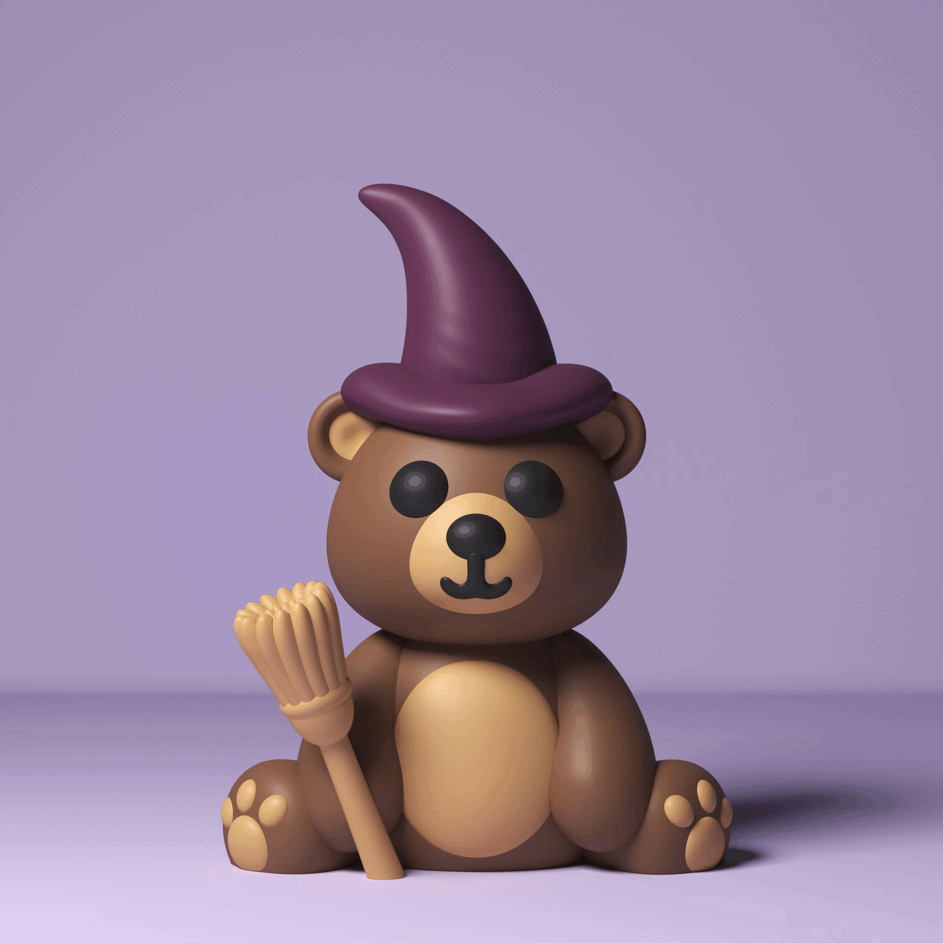 Witch Teddy Bear