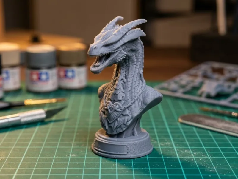 Syrax Bust STL House of the Dragon 3D Print Sculpture  Model
