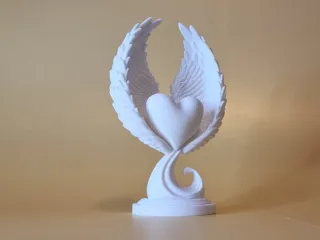 Heart wings